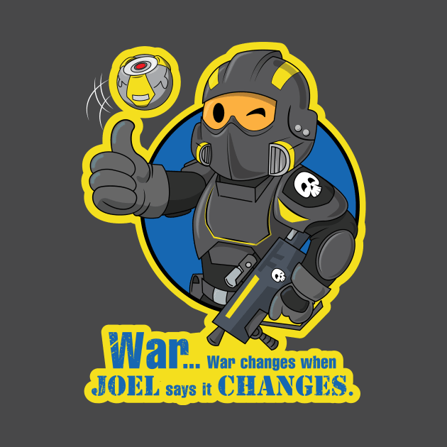 Dive Boy Fallout and Helldivers Mash Up by Giggle Bytes Brozkis