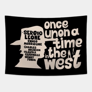 Serenade of the Spaghetti Western: Once Upon a Time in the West - SERGIO LEONE Tapestry