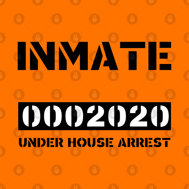 INMATE 0002020 UNDER HOUSE ARREST HALLOWEEN COSTUME by PsychoDynamics