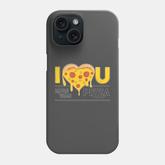 Pizza Love Phone Case by moose_cooletti