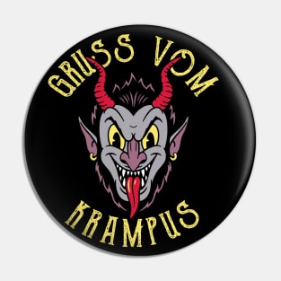 Gruss Vom Krampus Pin