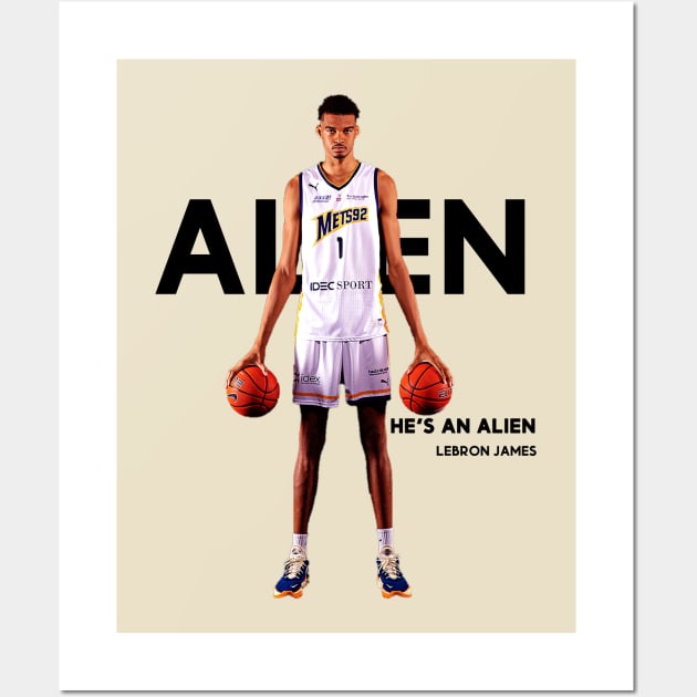 Bleachers Sports Music & Framing — Victor Wembanyama 2022 Slam Magazine  16x20 Photo Poster and 2023 #1 NBA Draft Pick Plate - Framed