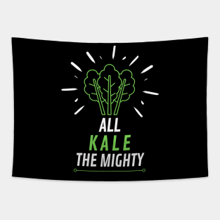 Kale vegan funny Tapestry