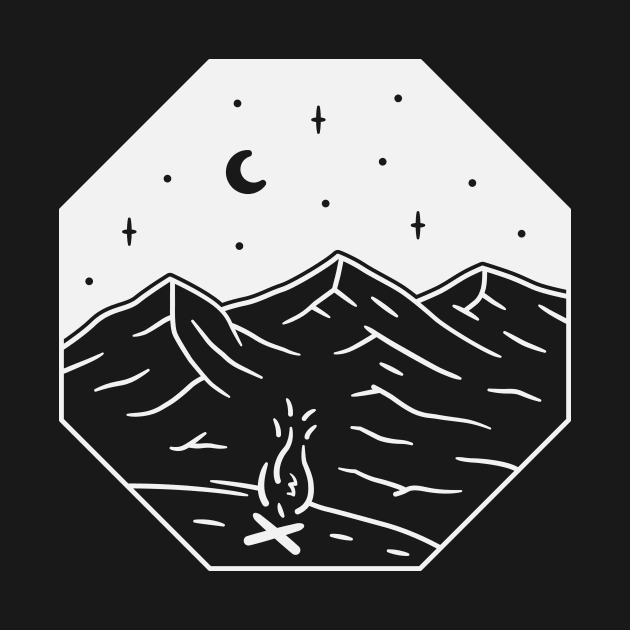 Campfire hexa by teeszone_design