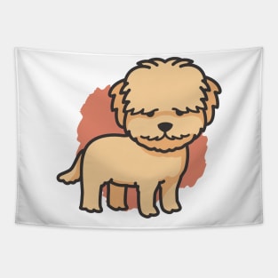 Cute Goldendoodle Dog Tapestry