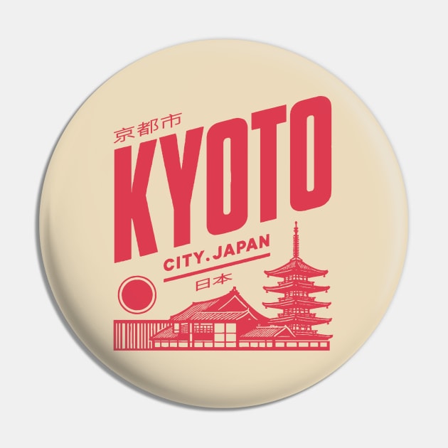 Kyoto City Japan Pin by Nostalgia Avenue