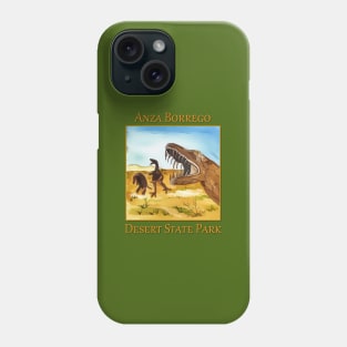 Anza Borrego Desert State Park dinosaur sculpture Phone Case