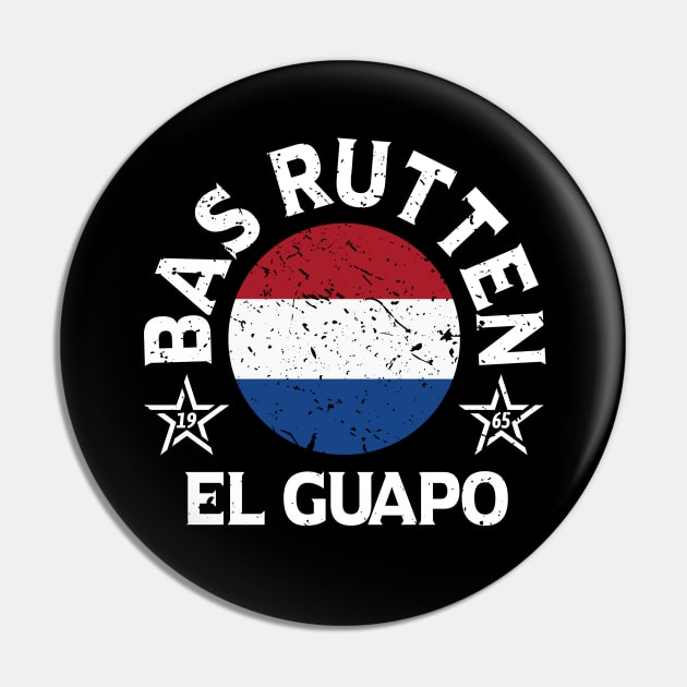 Bas Rutten Legend MMA Fighter Pin by Twistedburt