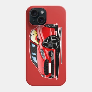 Ford Fiesta ST (Mk8) Caricature Car Art Phone Case