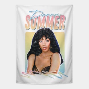 Donna Summer / Vintage Style Fan Art Design Tapestry