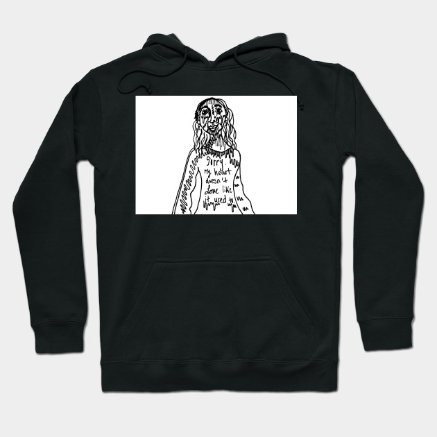 broken hearts club hoodie