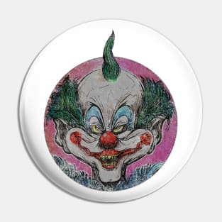 killer klown shortyvinyl Pin