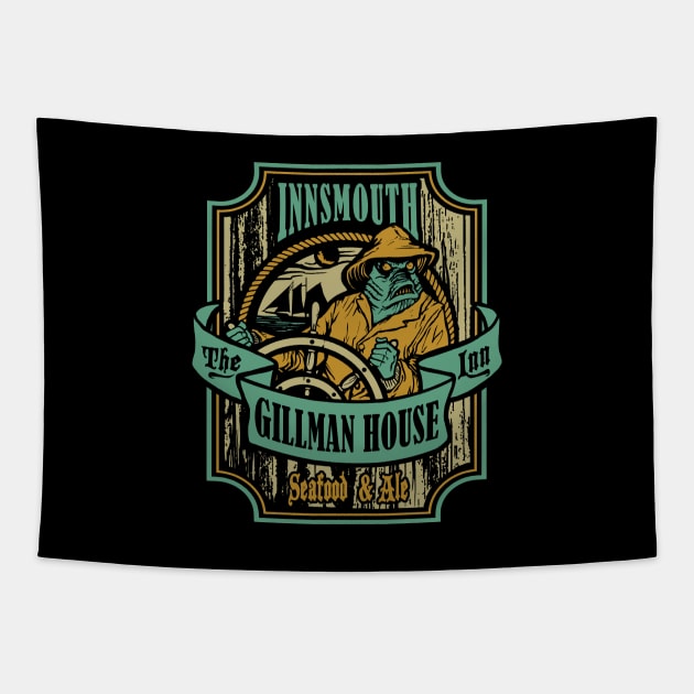 Gillman House Tapestry by heartattackjack