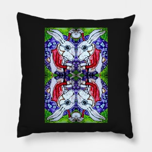 White Rabbit PATTERN Pillow