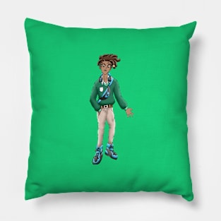 ANIME HYPEBEAST BOY SCHOOL UNIFORM (GREEN) Pillow