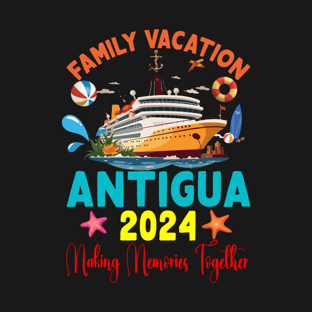 Family Vacation Antigua 2024 Family Matching Group Summer by Spit in my face PODCAST