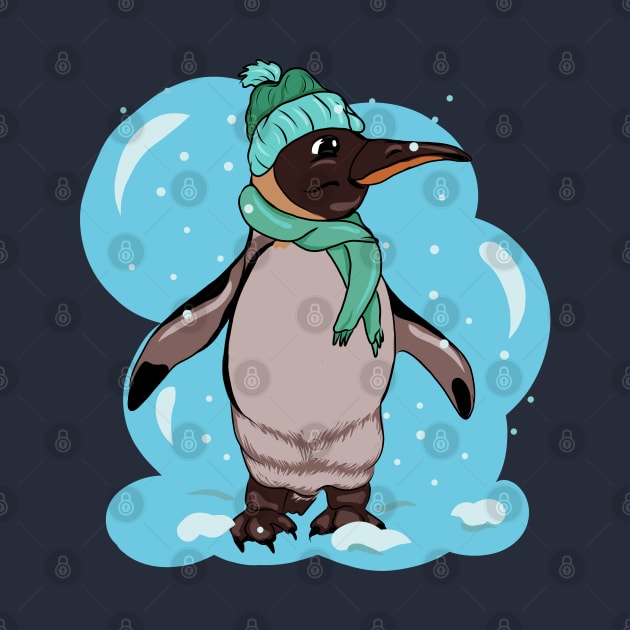 Winter penguin by Antiope