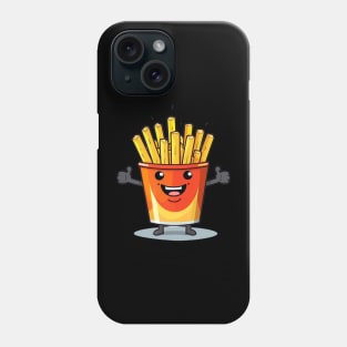 kawaii french fries T-Shirt cute potatofood Phone Case