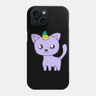 Caticorn, the combination of cat and unicorn Phone Case