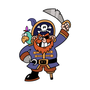 A Pirate & His Best Buddy T-Shirt