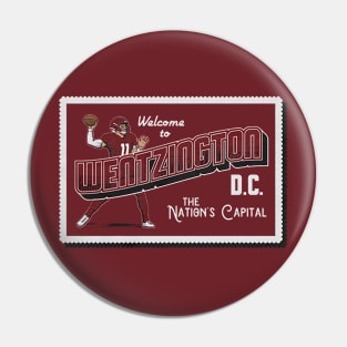 Carson Wentz Wentzington D.C. Pin