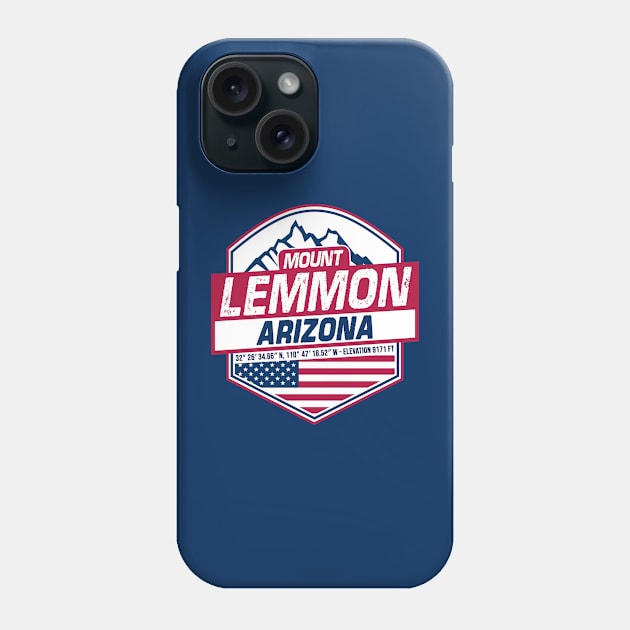 Mount Lemmon Arizona Hiking Cycling Running Phone Case by zap