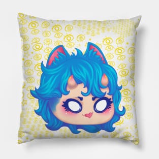 Blue Chibi Pillow