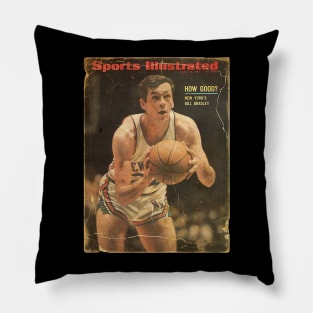 COVER SPORT - SPORT ILLUSTRATED - HOW GOOD BILL BRADLEY Pillow