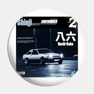 ae 86 JDM Car Pin