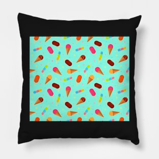 Cute Ice Cream Pattern Pillow