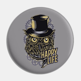 Happy Life 01 Pin