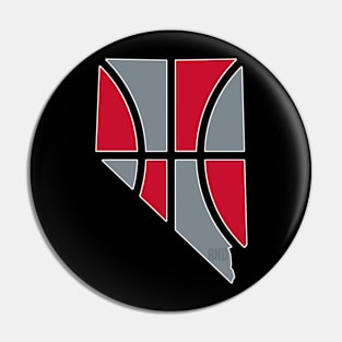 Rebels Basketball Pin