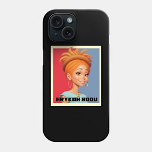 2D erykah badu Phone Case