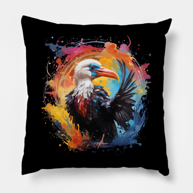 Albatross Rainbow Pillow by JH Mart