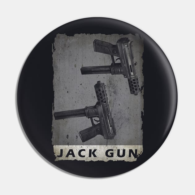 Jack Burton Gun Pin by WHITE ANGEL STUDIO