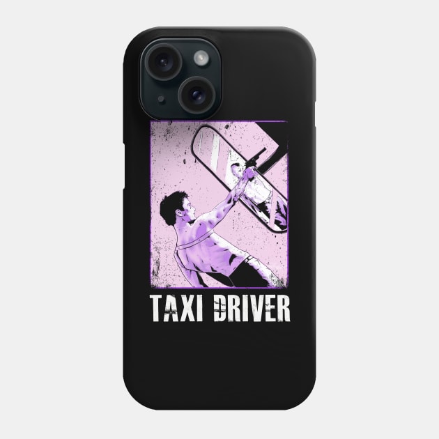 The Lonely Night Shift Travis's Taxi Chronicles Phone Case by Mythiana