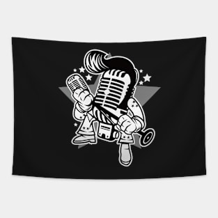 Viva La Microphone Tapestry