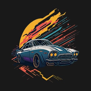 Classic Colorful Car T-Shirt