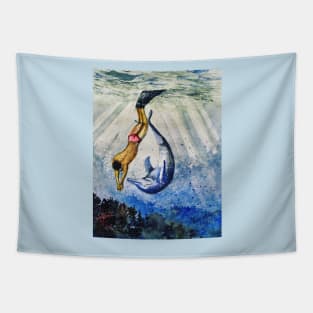 The swimmers Tapestry