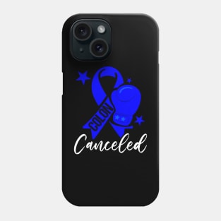 Blue Ribbon Colon Cancer Awareness Phone Case