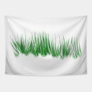 green grass Tapestry