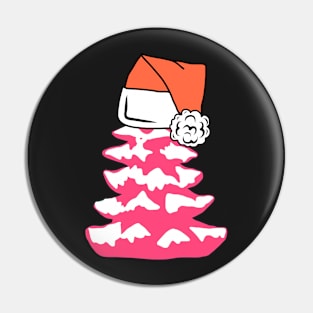 Pink Christmas Tree Pin