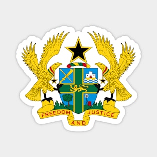 Coat of arms of Ghana Magnet