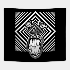 Creepy Clown Tapestries Teepublic