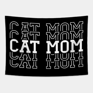 Cat mom Tapestry