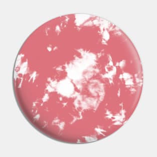 Pink watermelon Storm - Tie Dye Shibori Texture Pin