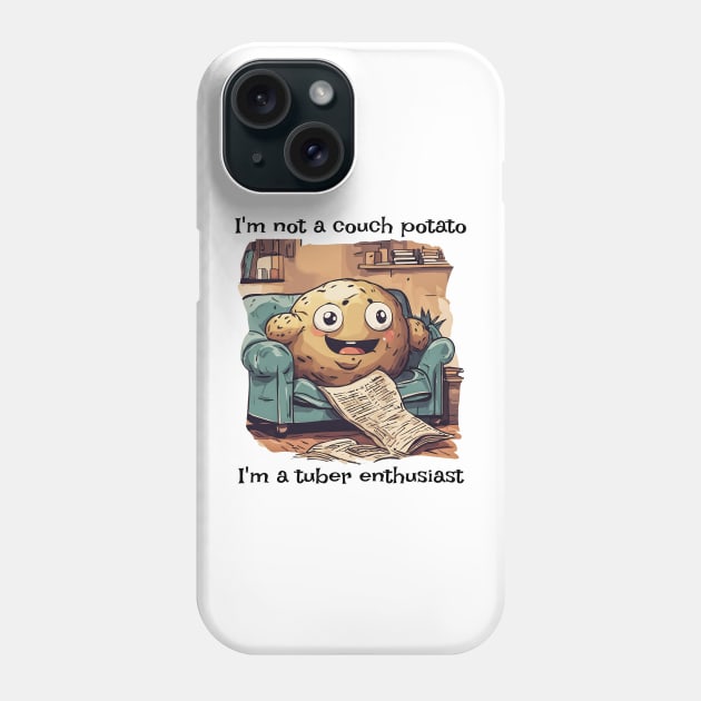 Couch Potato Phone Case by ArtShare