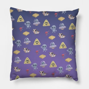 Alien Crossing Pillow