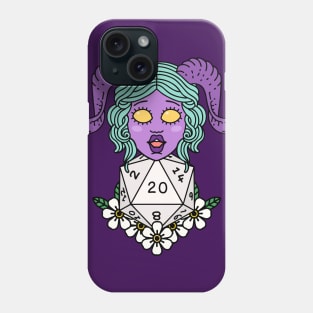 D20 and Tiefling Phone Case