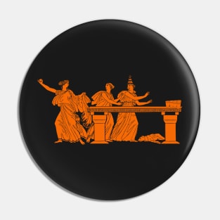 Greek toga party Pin